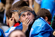 Dublin fans react as the game goes to extra-time 14/8/2021