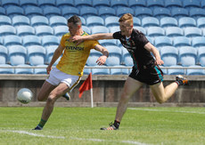 Mayo's Jack Carney can't prevent Bryan Menton of Meath from scoring a goal 30/5/2021