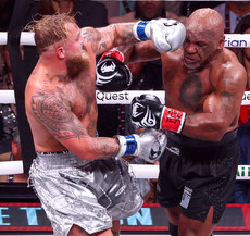 Jake Paul and Mike Tyson 15/11/2024