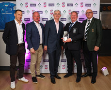 Energia AIL Possibilities Award 2023/24 St. Marys’ President Bobby O’Connor is presented with his award by David Humphreys and Greg Barrett 8/5/2024