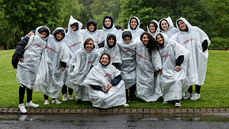 The Palestinian team on their visit to Glendalough 13/5/2024