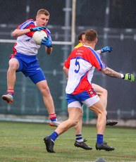 Shane Hogan wins the ball 1/5/2016