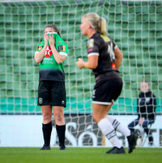 Eleanor Ryan-Doyle dejected after the game 3/11/2019