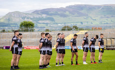 The Sligo team before the game 26/6/2021