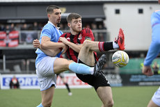 Kieran Offord is tackled by Daithi McCallion 25/10/2024