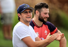 Robbie Henshaw with Niall Horan 9/8/2023