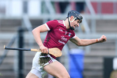 Jack O'Connor celebrates after scoring his side's first goal of the match from a penalty 17/11/2024