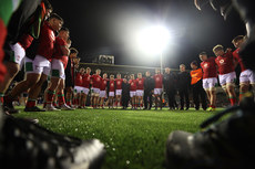 Wales team huddle 2/2/2024