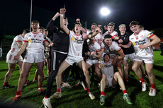 Tyrone celebrate after the game 1/5/2024 