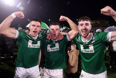 Mark Doherty, Conor Doherty and Shane McGrogan celebrate 27/10/2024