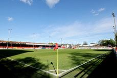 A general view of Tolka Park before the game 26/4/2024