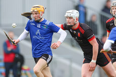 Eoghan Doughan in action against Daniel Scully 3/2/2024