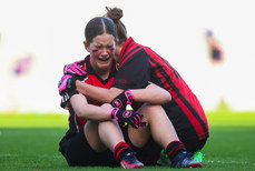 Sophia Kennedy celebrates winning with Jessica Butler 21/10/2024