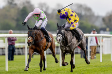 Danny Mullins on Il Etait Temps holds off Paul Townend on Gaelic Warrior to win 30/4/2024