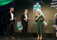 Barry Murphy and Andrew Trimble with Lucy Mulhall 17/5/2023 