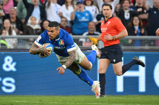 Monty Ioane scores a late try 3/2/2024