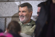 Roy Keane in attendance at the game 18/10/2024