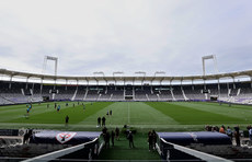 A general view of the Toulouse Captain’s Run 4/5/2024 