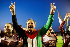 Nasser Dahbour celebrates after the game 15/5/2024