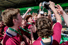 Shane Lally and his teammates celebrates with the trophy 24/4/2024