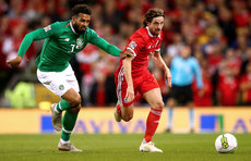 Cyrus Christie and Joe Allen 16/10/2018