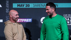 Pete Taylor and Eddie Hearn 19/5/2023 