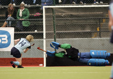 Lynsey McVicker misses a late penalty 30/3/2008