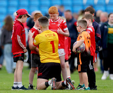 Niall McDonnell signs autographs for young fans after the game 16/6/2024 