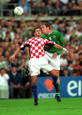 Richard Dunne and Bosko Balaban 15/8/2001  