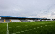 A general view of the new main stand in Walsh Park before the game 10/9/2023