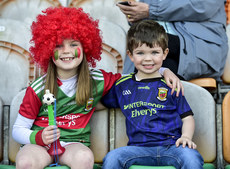 Young Mayo fans ahead of the game 27/3/2022