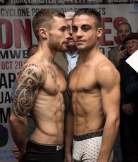 Carl Frampton and Jeremy Parodi 18/10/2013