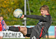 Chris Gallagher in action with Harry Franklin 19/10/2024