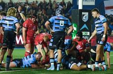 Cormac Izuchukwu scores a try 26/10/2024