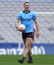 Brian Fenton warms up ahead of the game 24/3/2024