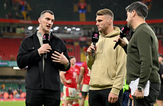 Sam Warburton and Dan Biggar 17/11/2024