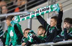 Young Rovers fans at the game 19/5/2023 