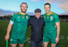 Brothers Tom and Dan Morrissey with their father Dona 26/10/2024