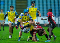 Simone Gesi attempts a tackle on Nico Steyn 19/10/2024