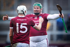 Joe Coleman celebrates the final whistle with Rory O'Connor 17/11/2024