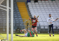 Dessie Hutchinson watches as his shot goes wide 17/11/2024