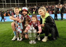 David Webster celebrates with his family 10/11/2024