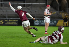 Neil McManus celebrates after scoring a goal 16/11/2024