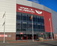 A view of Parc y Scarlets ahead of the game 25/10/2024