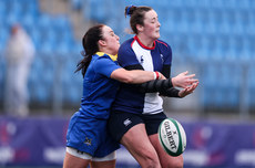 Nikki Caughey drops the ball in the tackle 3/2/2024