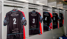 A view of the Glasgow changing room 11/5/2024