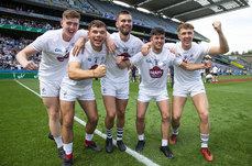 Kildare players celebrate after the game 5/8/2018