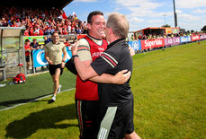 Ger Brennan celebrates at the final whistle 23/6/2024