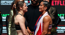 Katie Taylor and Amanda Serrano 14/11/2024