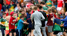 Fans rush to David Clifford of Kerry at the final whistle 16/6/2024 